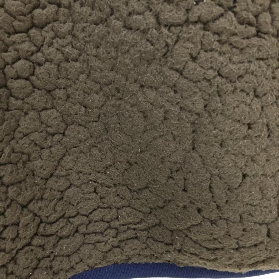 Jack Bunny!! ジャックバニー 中綿ボアジップパーカー ブラウン