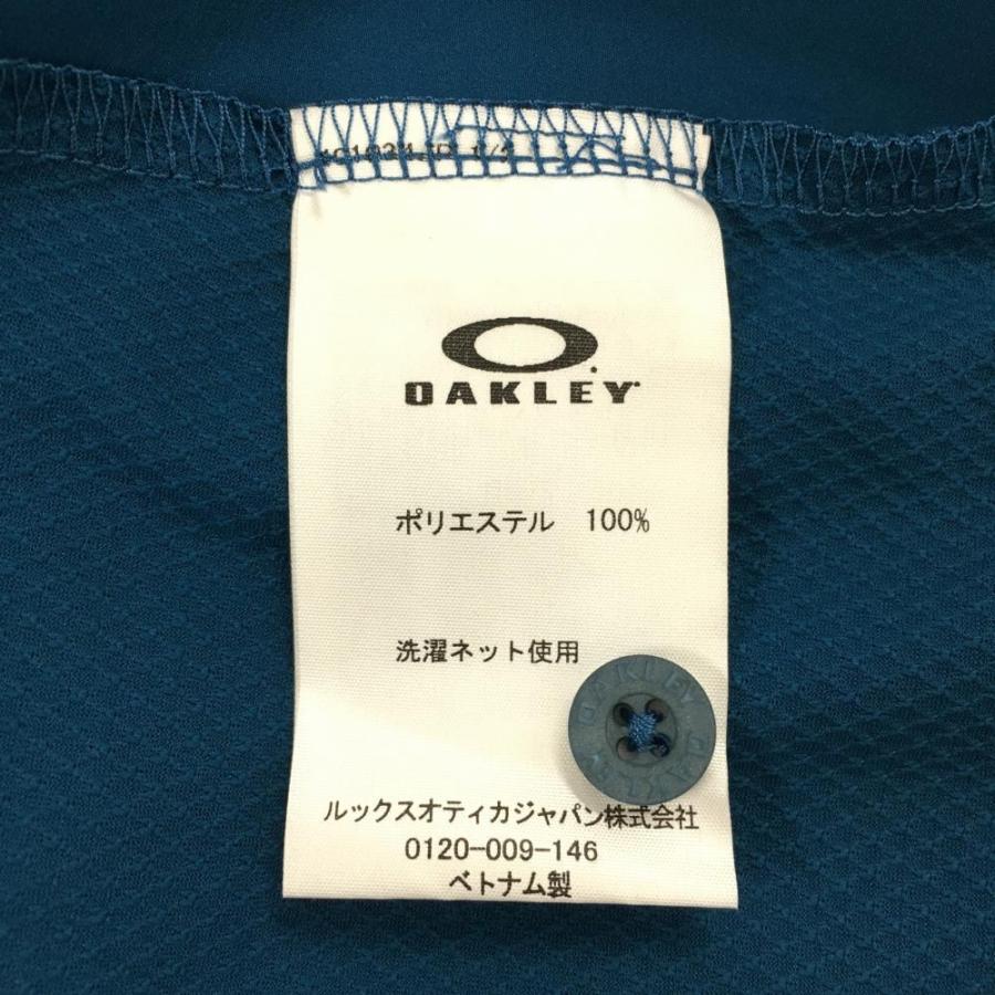 OAKLEY（オークリー） 【新品】オークリー 長袖シャツ ブルー系 吸汗速