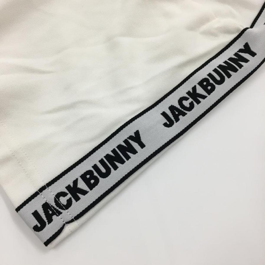Jack Bunny!! 【新品】ジャックバニー 半袖ハイネックシャツ 白 Jack Bunny!! 【新品】ジャックバニー 半袖ハイネックシャツ 白