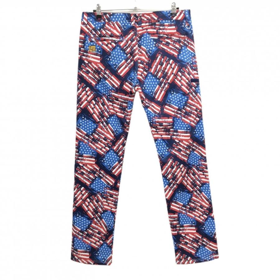 新品 LOUDMOUTH ゴルフパンツ Lサイズ 星条旗柄 LOUDMOUTH（ラウドマウスゴルフ） 【新品】ラウドマウス パンツ レッド