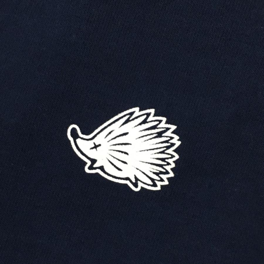 超美品】クラブハウス Tシャツ ネイビー×白 コットン100％ バック