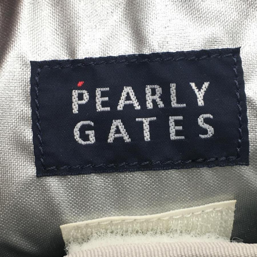 PEARLY GATES（パーリーゲイツ） カートバッグ ライトグリーン×白