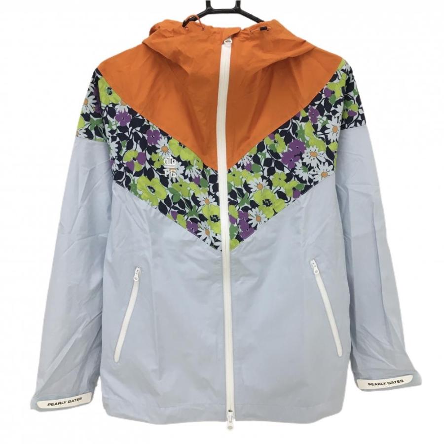 PEARLY GATES パーリーゲイツ ナイロンパーカー ライトブルー