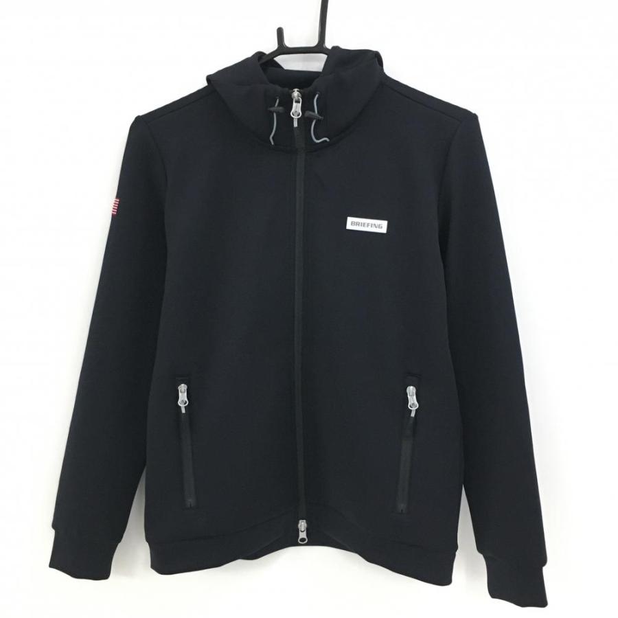 【新品・タグ付き】BRIEFING ブリーフィング レディース パーカー 黒 L BRIEFING パーカー 「BRIEFING GOLF／ブリーフィングゴルフ