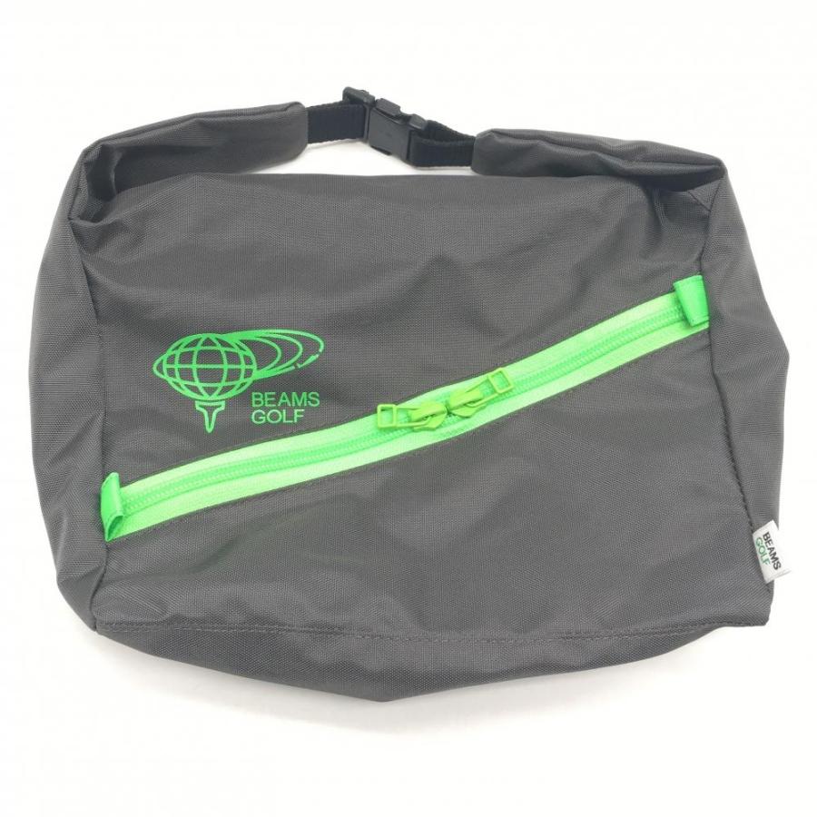 BEAMS GOLF 【超美品】ビームスゴルフ カートバッグ グレー×蛍光 BEAMS GOLF 【超美品】ビームスゴルフ カートバッグ グレー×蛍光