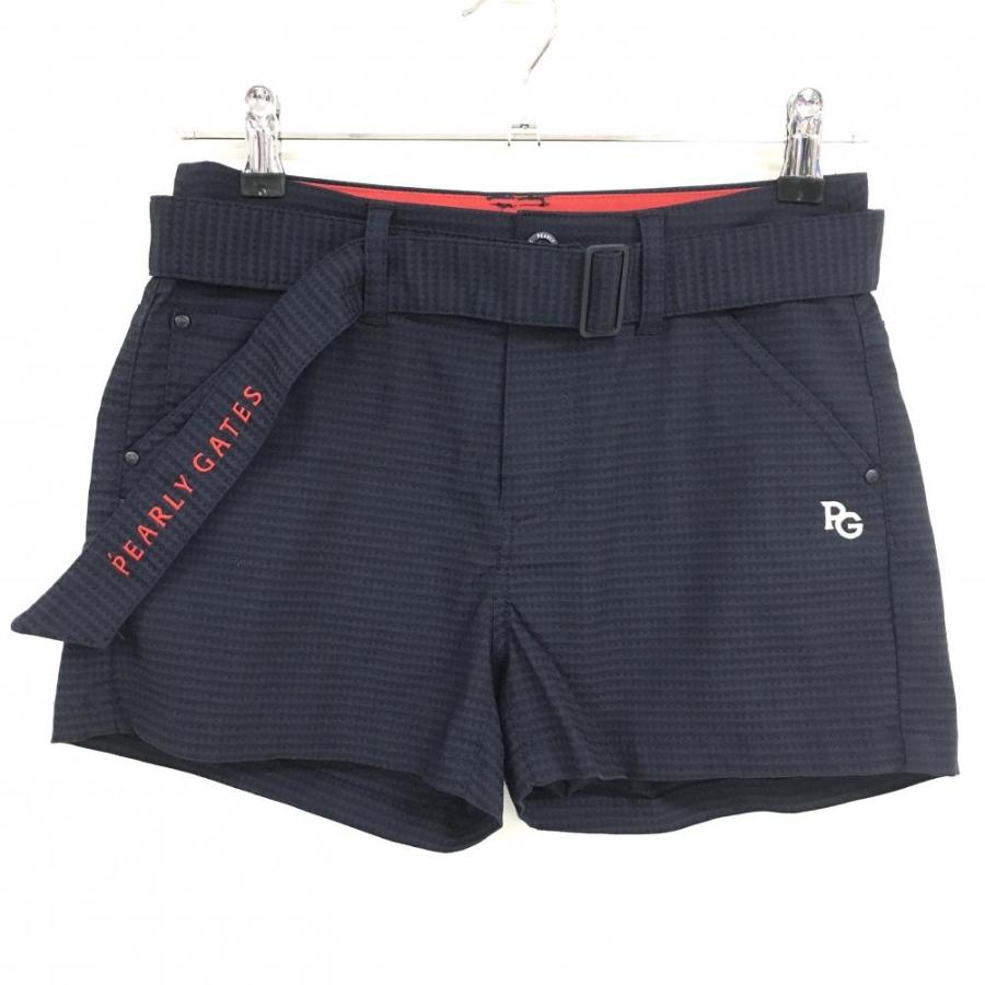 PEARLY GATES ネイビーショートパンツ サイズ4 PEARLY GATES ネイビーショートパンツ サイズ4