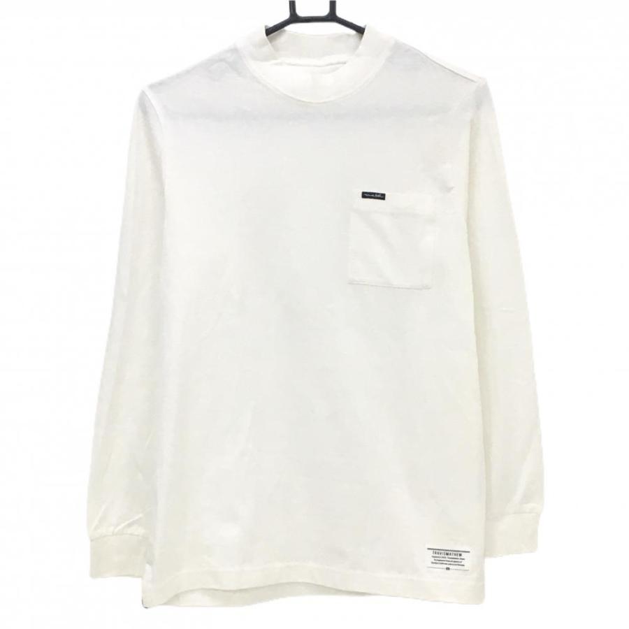 トラヴィスマシュー、長袖ハイネックシャツ ホワイト TRAVISMATHEW トラヴィスマシュー 長袖ハイネックシャツ 白 シンプル