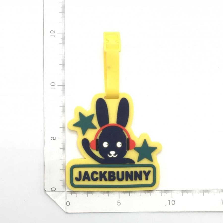 Jack Bunny!!（ジャックバニー） ネームプレート イエロー×ネイビー
