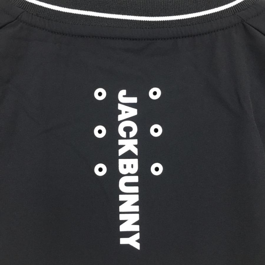 Jack Bunny!! 【超美品】ジャックバニー 半袖スニード 黒×白 裾 Jack Bunny!! 【超美品】ジャックバニー 半袖スニード 黒×白 裾