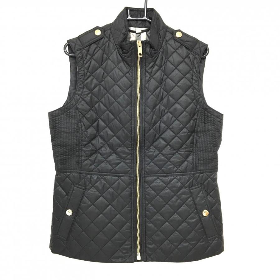 BURBERRY（バーバリー） 【美品】バーバリーブリット 中綿ベスト 黒 金