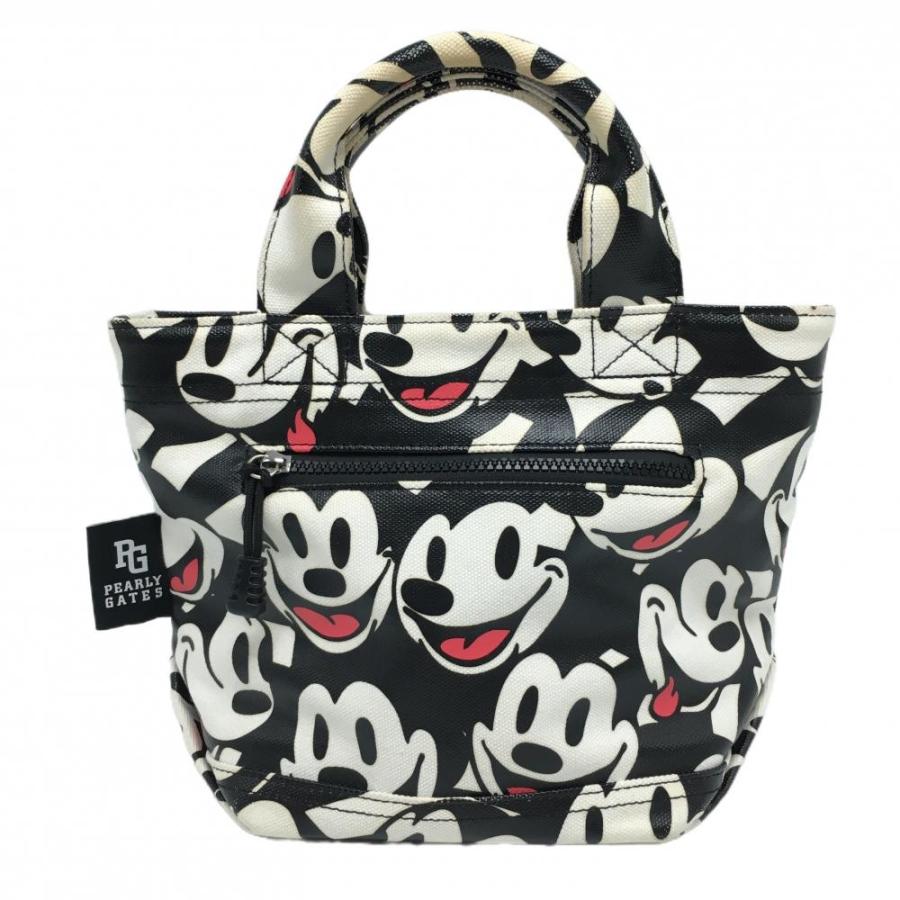 PEARLY GATES パーリーゲイツ×Disney カートバッグ 白×黒 PEARLY GATES パーリーゲイツ×Disney カートバッグ 白×黒