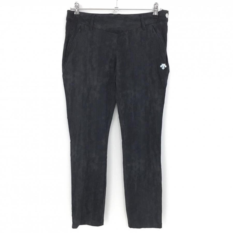 DESCENTE GOLF デサントゴルフ 半端丈パンツ 杢ダークグレー LUXE