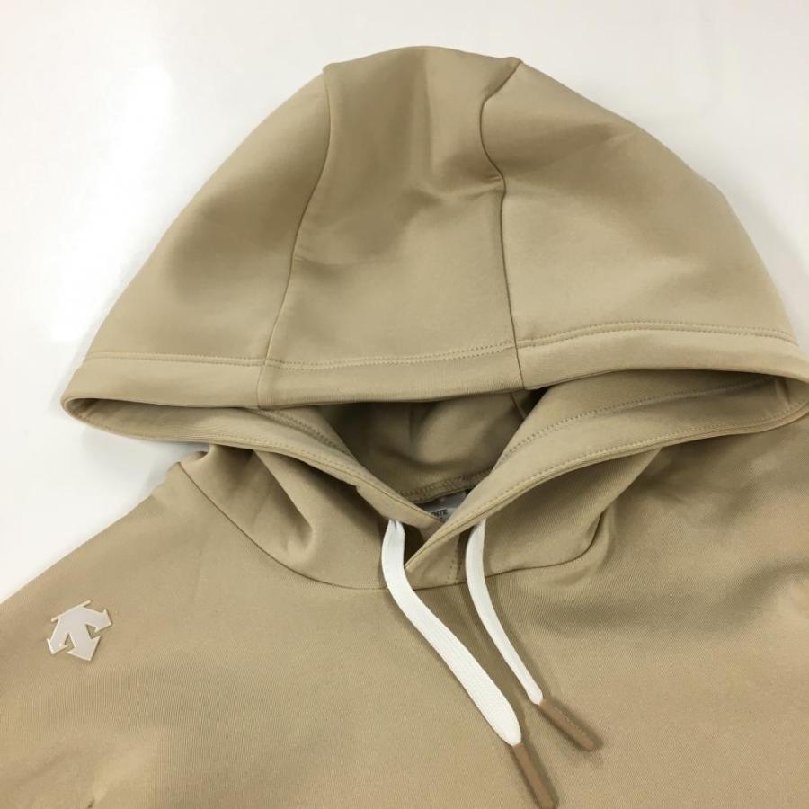 DESCENTE GOLF 【美品】デサントゴルフ パーカー ベージュ 腹部