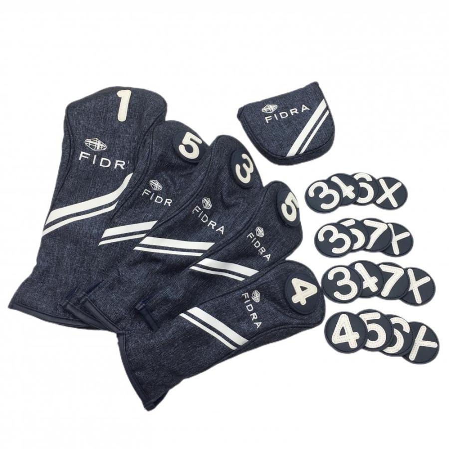 FIDRA - フィドラ  ★FIDRA ★ ヘッドカバー SET FIDRA（フィドラ） 【超美品】フィドラ ヘッドカバー6点セット(DR FW×2
