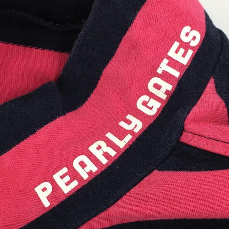 PEARLY GATES（パーリーゲイツ） 長袖ハイネックシャツ ピンク