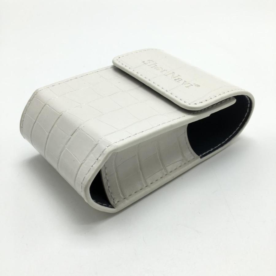 ShotNavi 【超美品】ショットナビ レーザー距離計ケース 白 型 ShotNavi 【超美品】ショットナビ レーザー距離計ケース 白 型