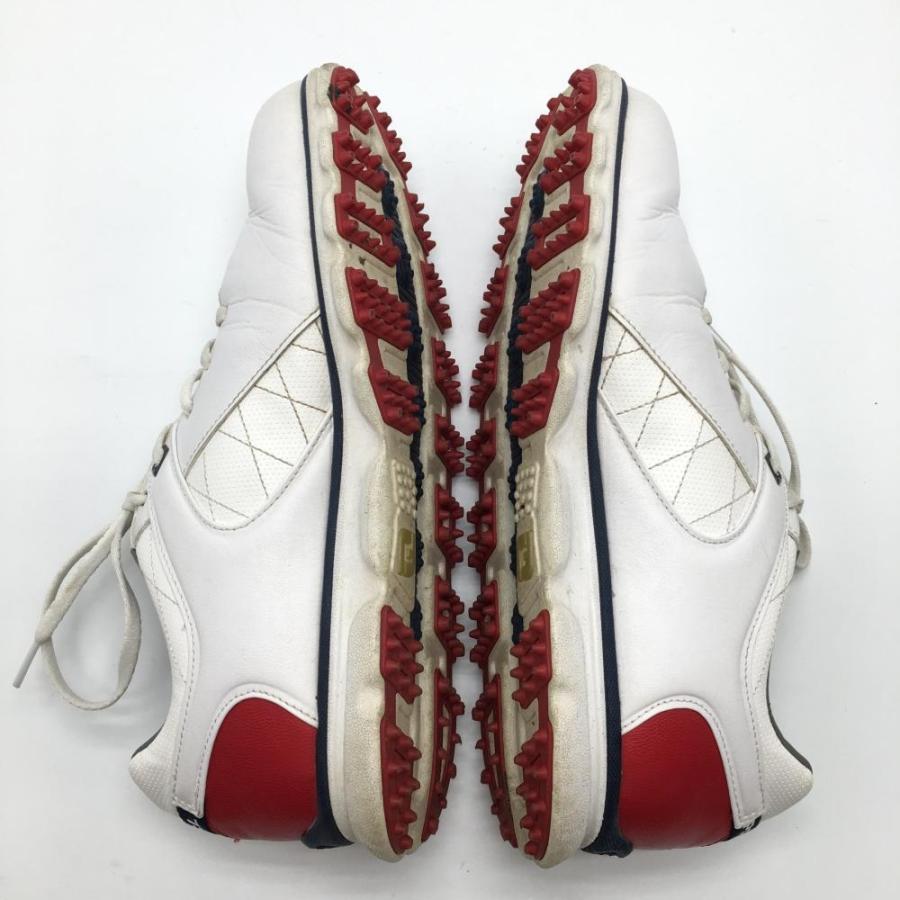 FootJoy（フットジョイ） ゴルフシューズ 白×レッド スパイクレス