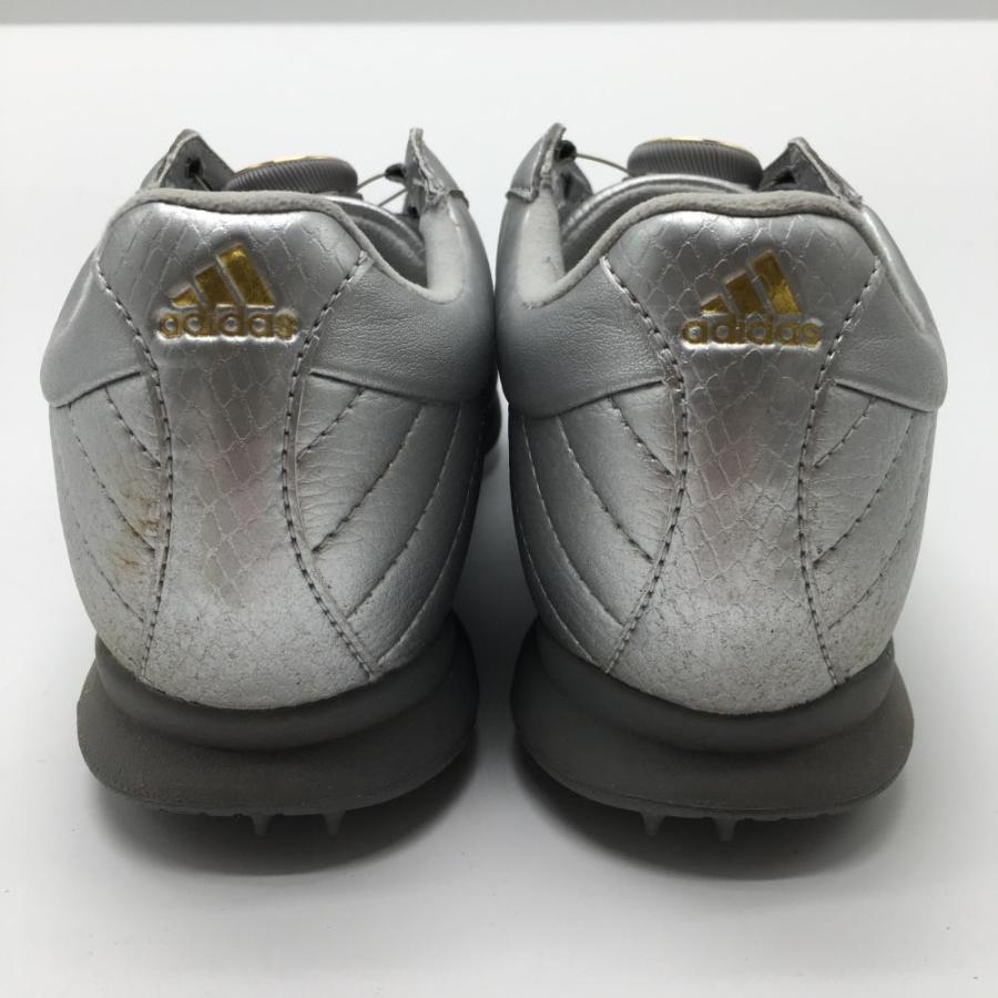 【美品】アディダス 26.5 Q44970 BOA シルバー　ゴルフシューズ adidas（アディダス） ゴルフシューズ シルバー F33604 ドライバーボア