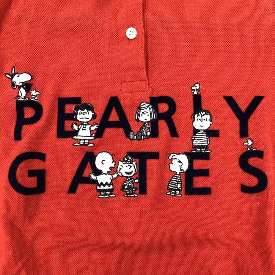 PEARLY GATES 【超美品】パーリーゲイツ×PEANUTS 半袖ポロシャツ PEARLY GATES 【超美品】パーリーゲイツ×PEANUTS 半袖ポロシャツ