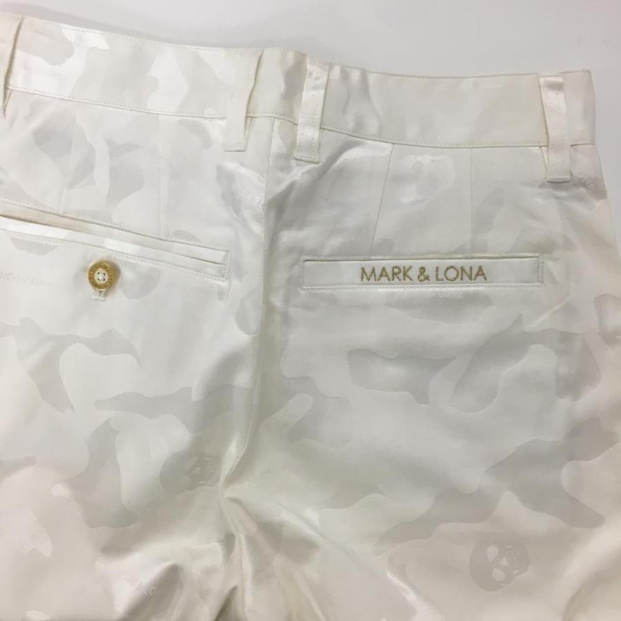 MARK&LONA（マークアンドロナ） 【美品】マークアンドロナ パンツ 白