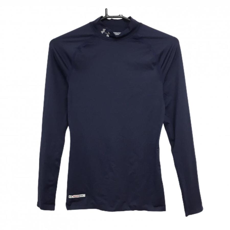 Under Armour ネイビー ハイネック アンダーシャツ UNDER ARMOUR（アンダーアーマー） ハイネックインナーシャツ ネイビー