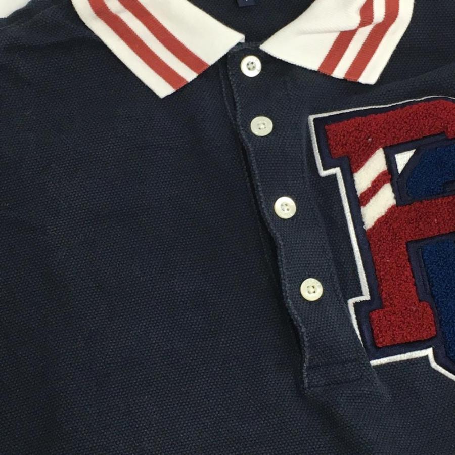 PEARLY GATES ネイビー ポロシャツ Pe格子サッカー半袖ポロシャツ | PEARLY GATES（パーリーゲイツ