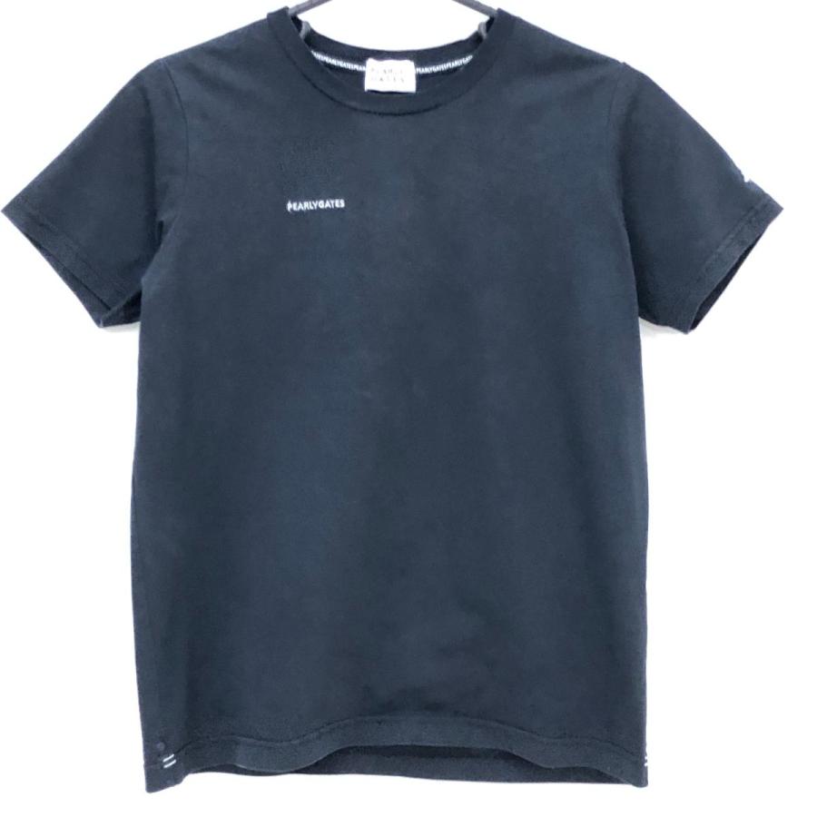 パーリーゲイツレディース半袖カットソー ネイビーサイズ1 PEARLY GATES パーリーゲイツ 半袖Tシャツ ネイビー 袖フライング