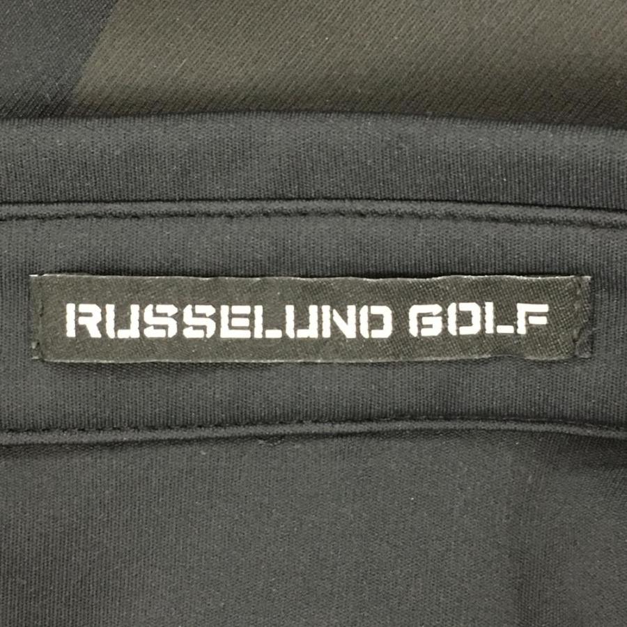 Russeluno 【超美品】ラッセルノゴルフ 半袖ポロシャツ ダーク Russeluno 【超美品】ラッセルノゴルフ 半袖ポロシャツ ダーク