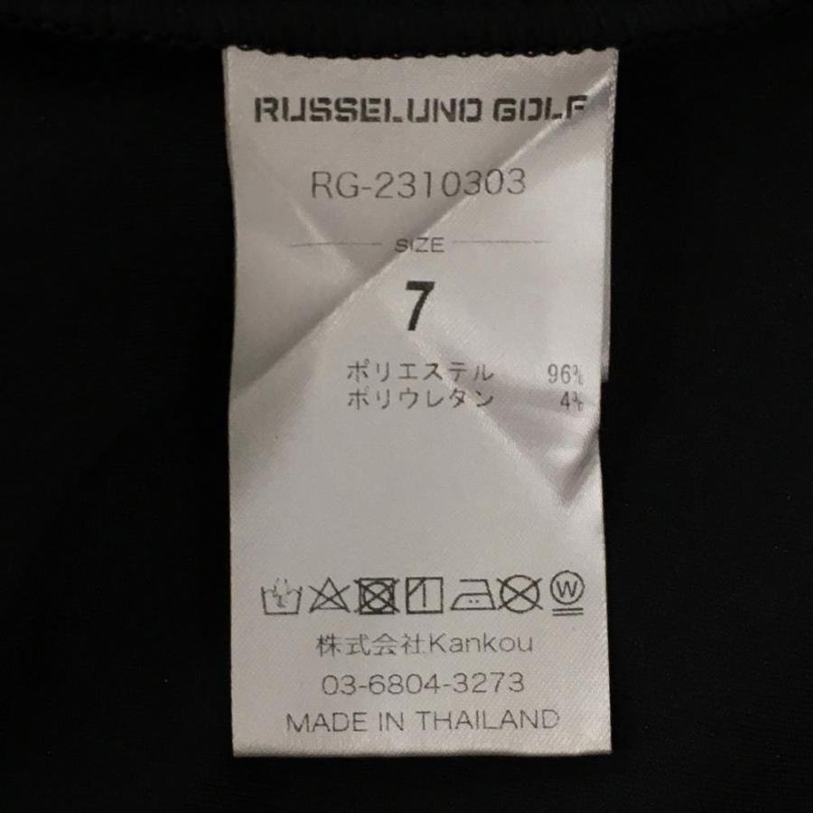 Russeluno 【超美品】ラッセルノゴルフ 半袖ポロシャツ ダーク Russeluno 【超美品】ラッセルノゴルフ 半袖ポロシャツ ダーク