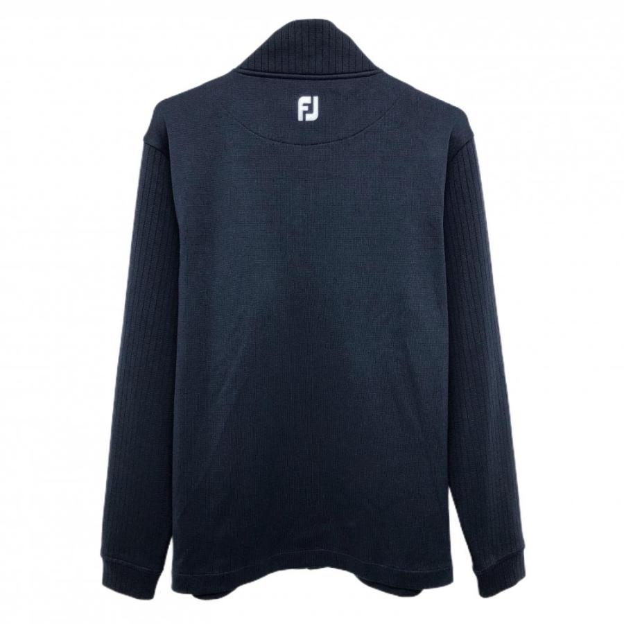 【美品】FootJoy フットジョイ メンズ ゴルフジャケット XL ネイビー FootJoy（フットジョイ） 【美品】フットジョイ ニットジャケット