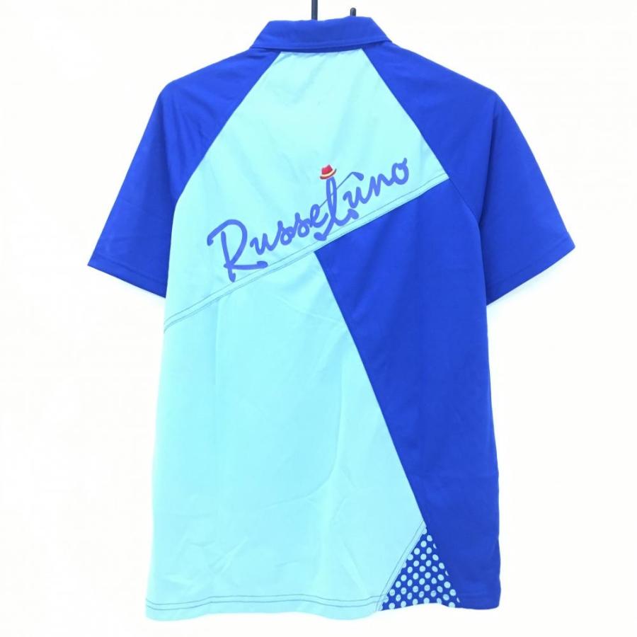 Russeluno 【新品】ラッセルノ 半袖ポロシャツ ライトブルー Russeluno 【新品】ラッセルノ 半袖ポロシャツ ライトブルー