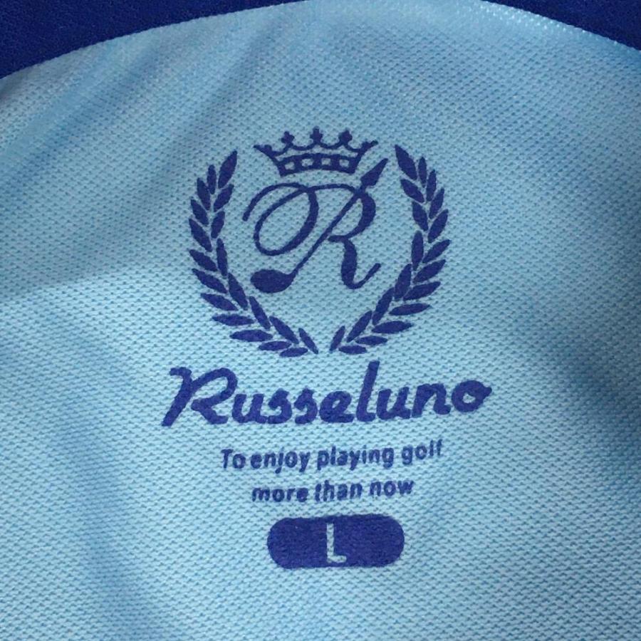 Russeluno 【新品】ラッセルノ 半袖ポロシャツ ライトブルー Russeluno 【新品】ラッセルノ 半袖ポロシャツ ライトブルー