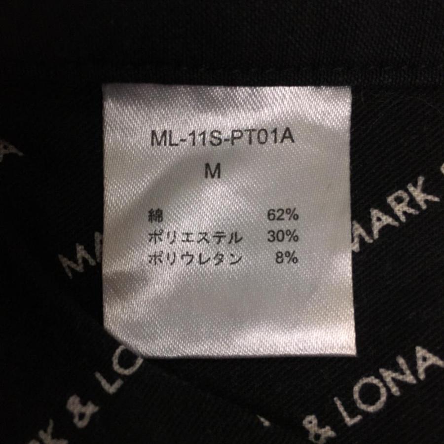 【美品】MARK&LONA パンツ カモフラ スカル ストレッチ ブラック S MARK&LONA（マークアンドロナ） パンツ 黒 カモフラ スカル 迷彩