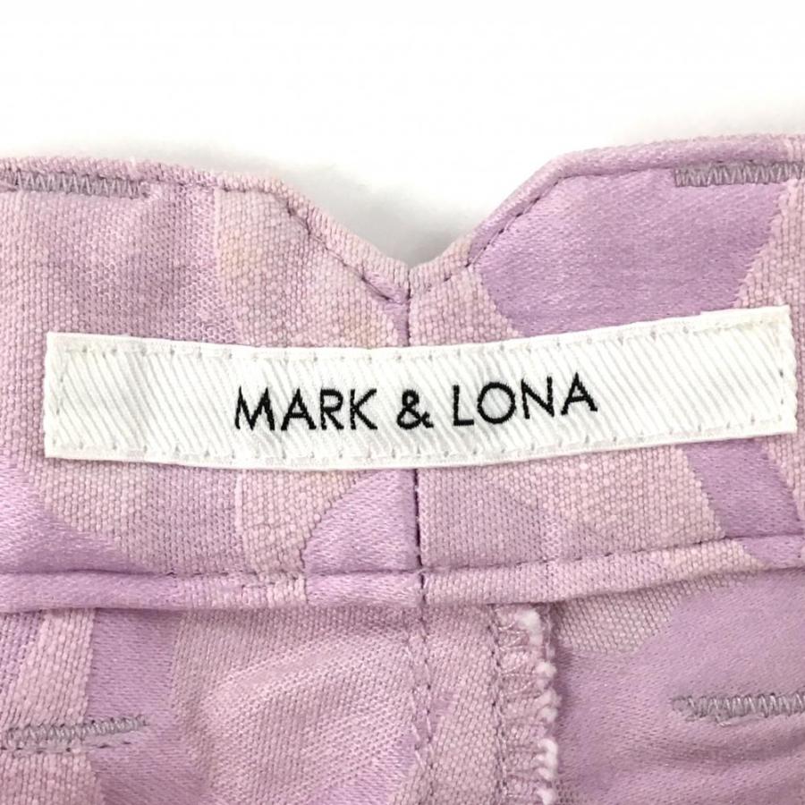 美品✨希少 マークアンドロナ カモフラ柄 スカル ゴルフパンツ M MARK&LONA（マークアンドロナ） パンツ ピンク カモフラ スカル 迷彩