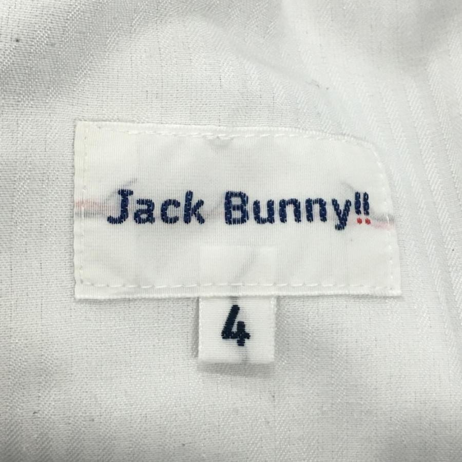 Jack Bunny!!（ジャックバニー） ジョガーパンツ ライトブルー×白
