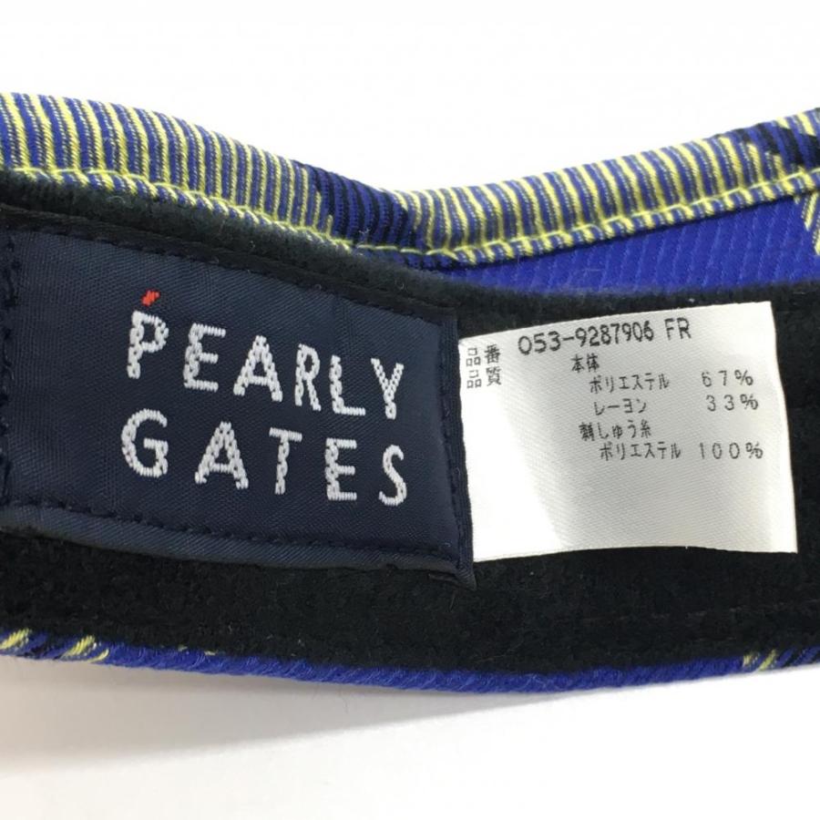 PEARLY GATES（パーリーゲイツ） 【美品】パーリーゲイツ サンバイザー