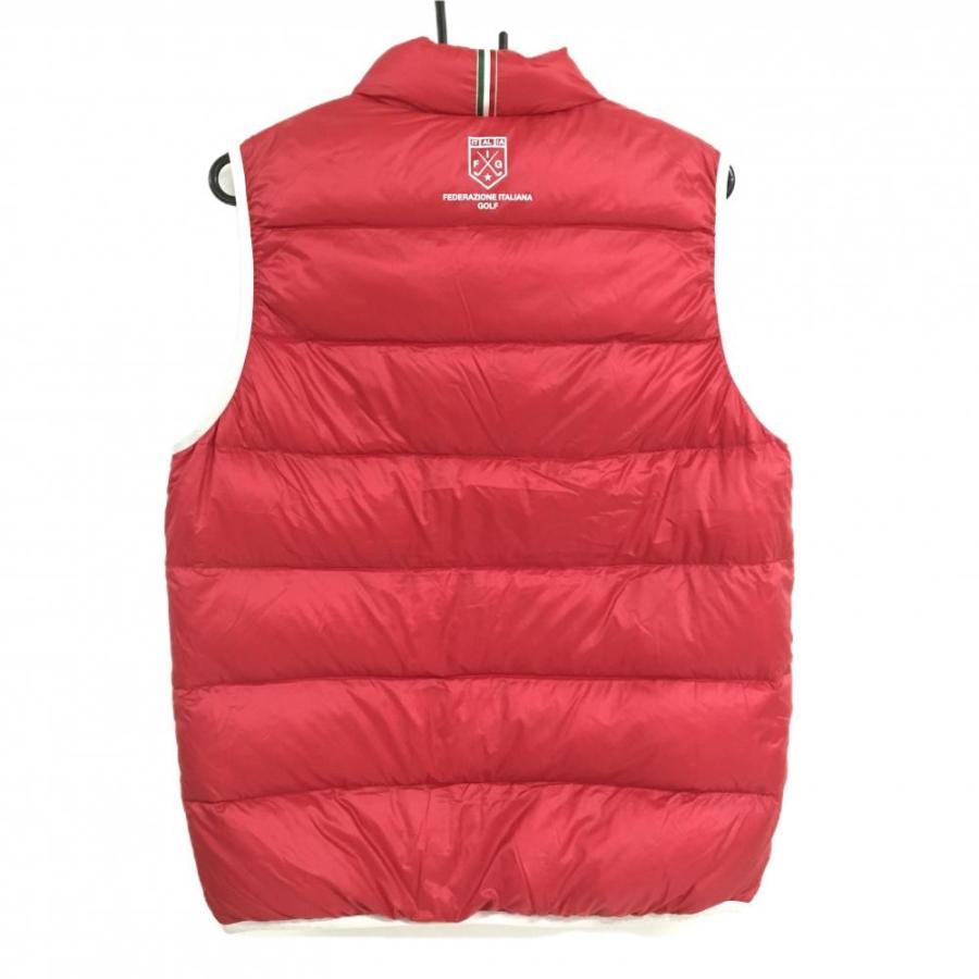 KAPPA GOLF カッパゴルフ ダウンベスト レッド M イタリア KAPPA GOLF カッパゴルフ ダウンベスト レッド M イタリア KAPPA