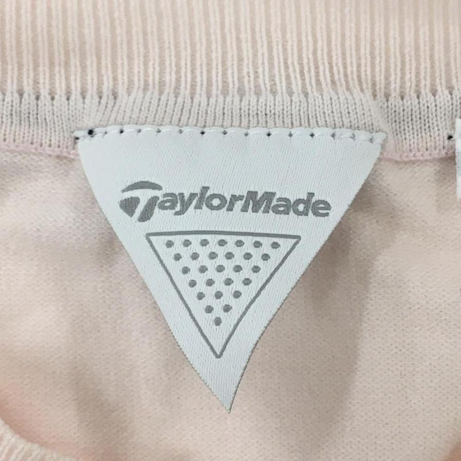 TaylorMade（テーラーメイド） ニットベスト ライトピンク×ネイビー