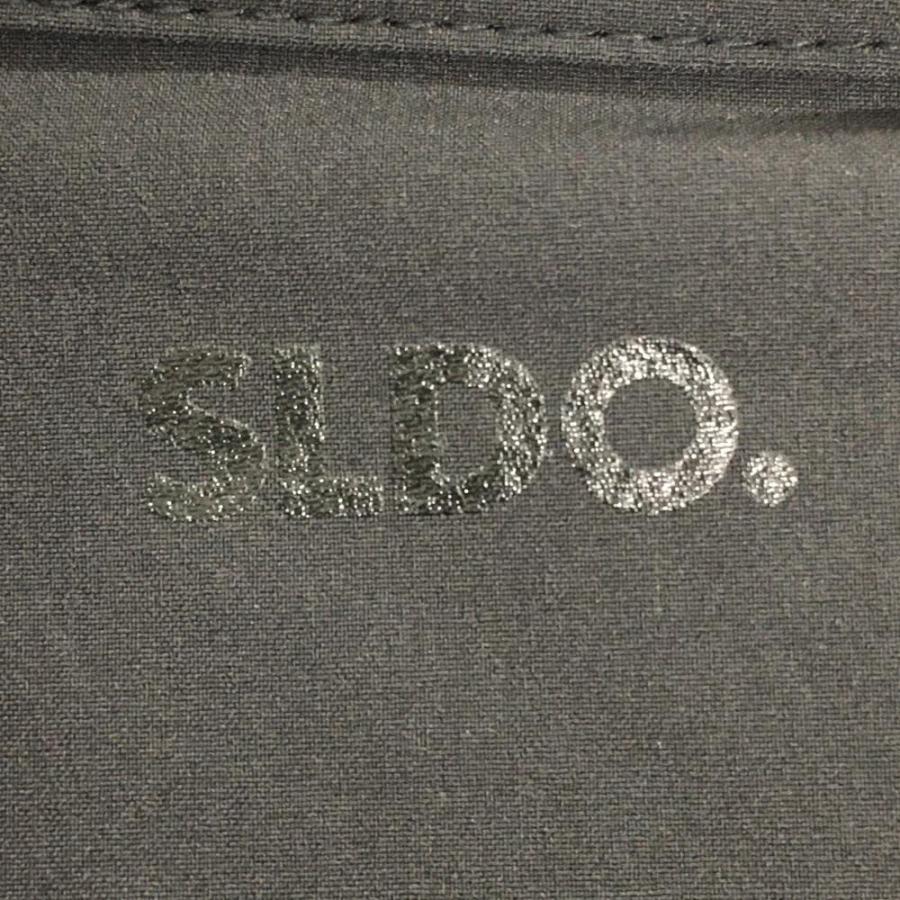 SLDO. エスルド ナイロンジャケット 黒 ストレッチ 無地 袖口一