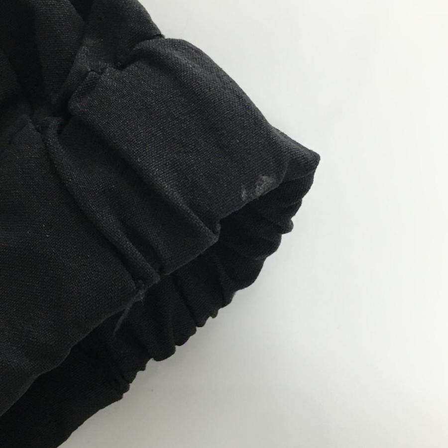 メンズウェア SLDO. SLDO. エスルド ナイロンジャケット 黒 ストレッチ 無地 袖口一