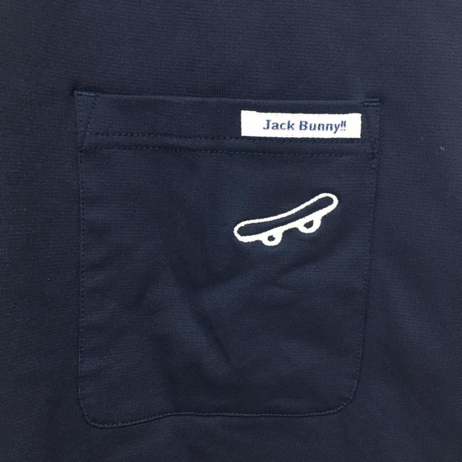 Jack Bunny!!（ジャックバニー） 半袖ハイネックワンピース ネイビー
