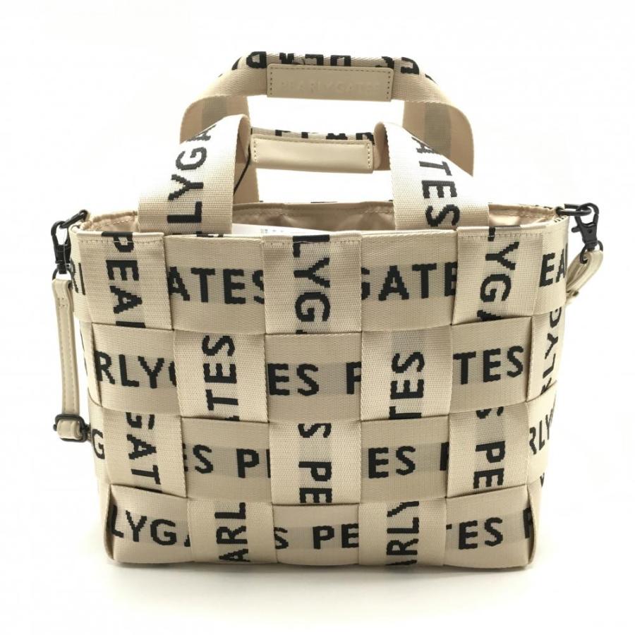 PEARLY GATES 【新品】パーリーゲイツ カートバッグ ベージュ×黒 PEARLY GATES 【新品】パーリーゲイツ カートバッグ ベージュ×黒