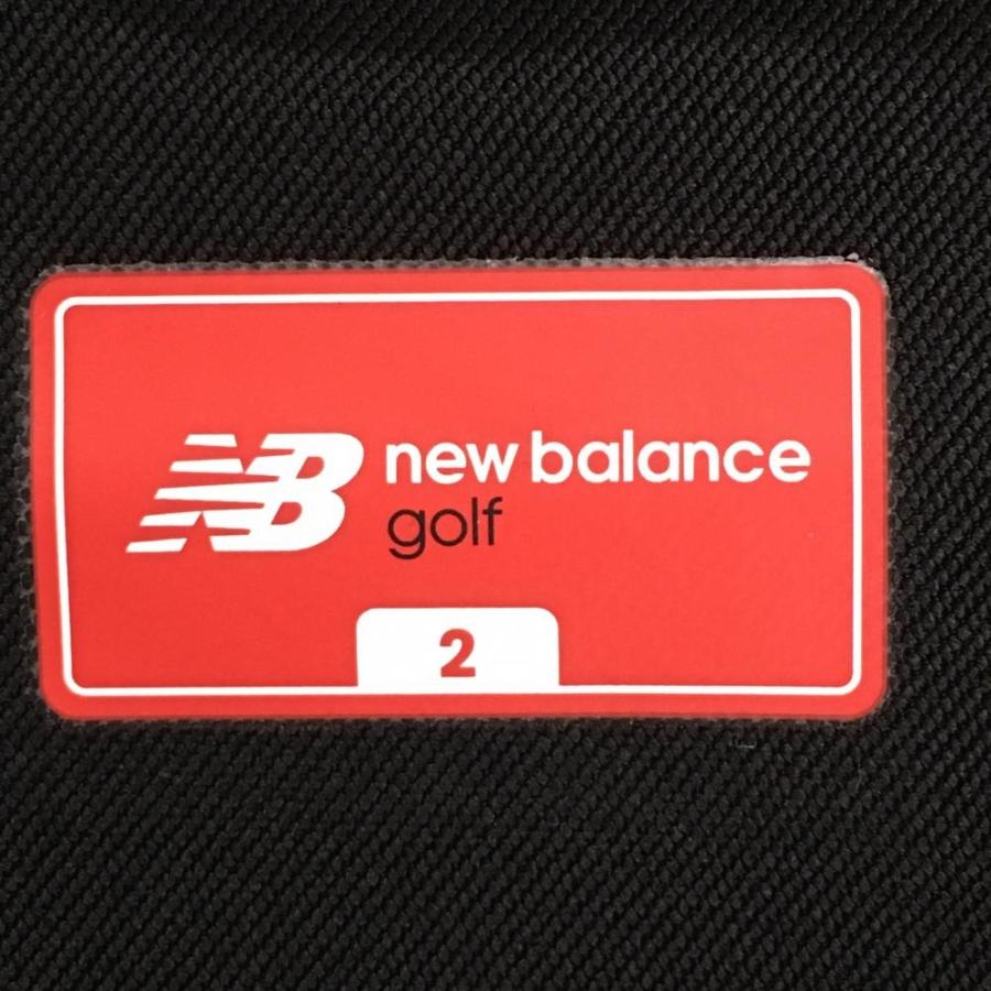 New Balance Golf ニューバランスゴルフ ジップパーカー 黒×白