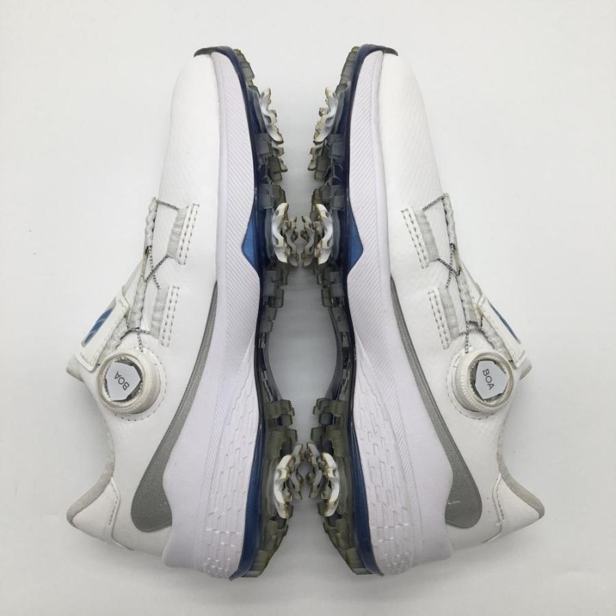 ゴルフシューズ レディース 青緑白23センチ MENS キャンディゴルフシューズ 072332811