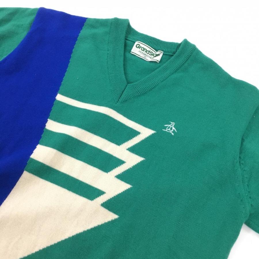 Munsingwear 【美品】マンシングウェア セーター グリーン Munsingwear 【美品】マンシングウェア セーター グリーン