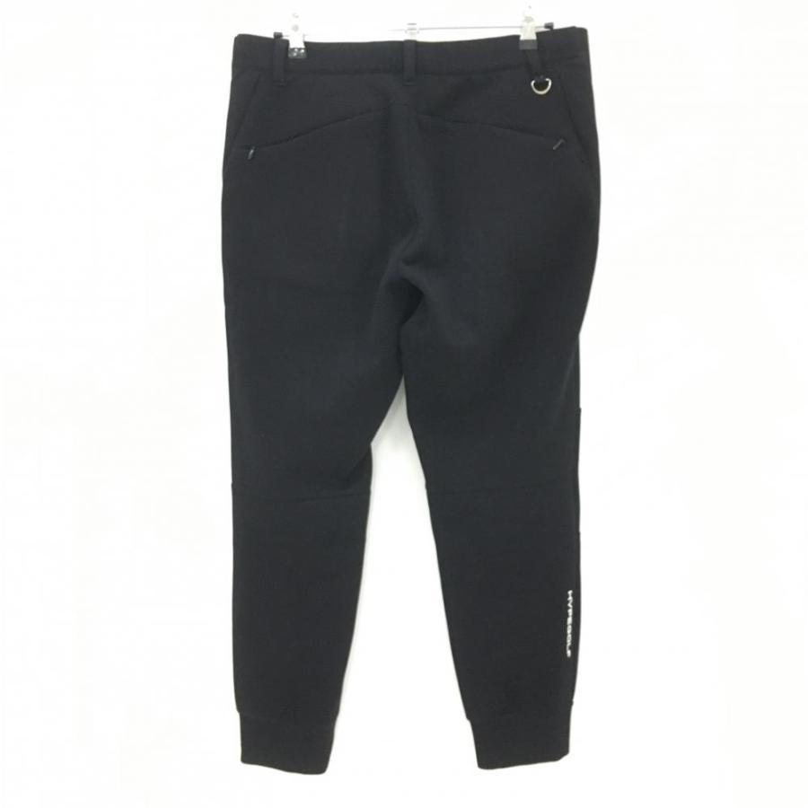 ハイプゴルフ ジョガーパンツ 黒 ウエスト調整紐 メンズ XL