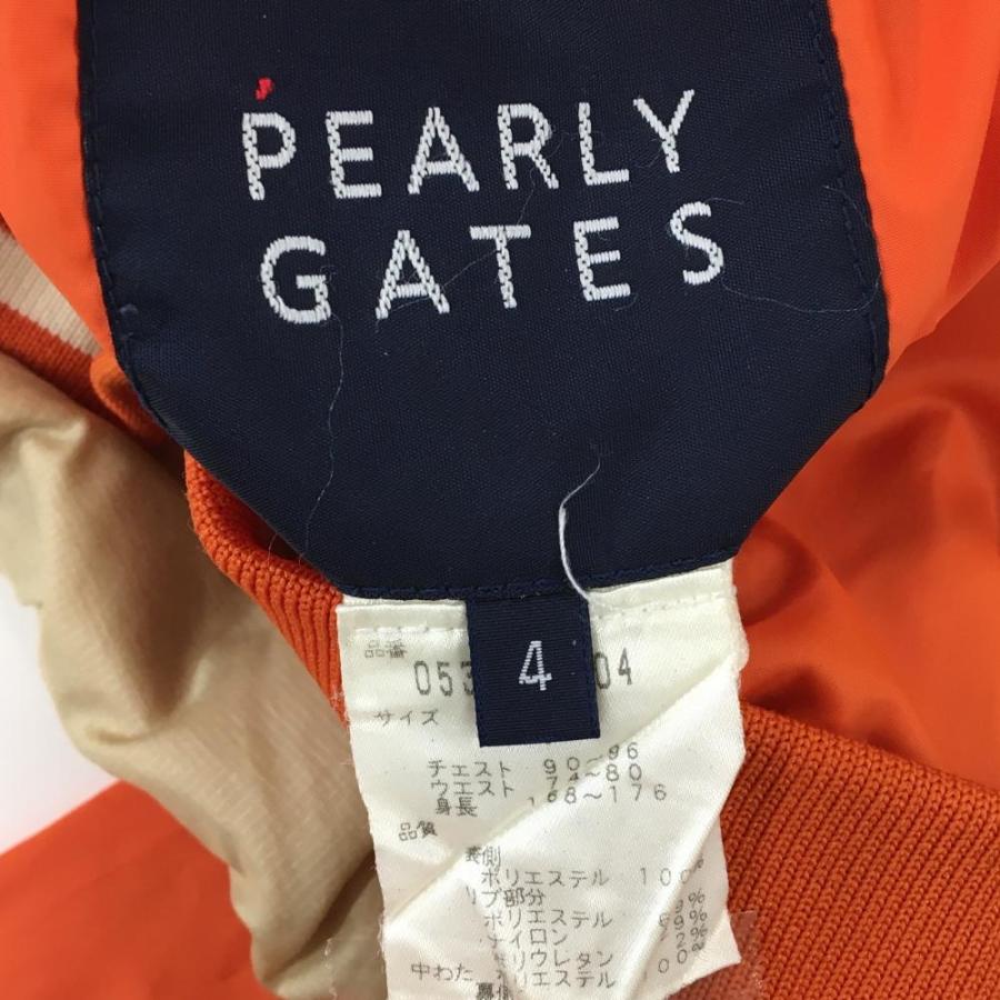PEARLY GATES（パーリーゲイツ） 中綿リバーシブルスニード オレンジ