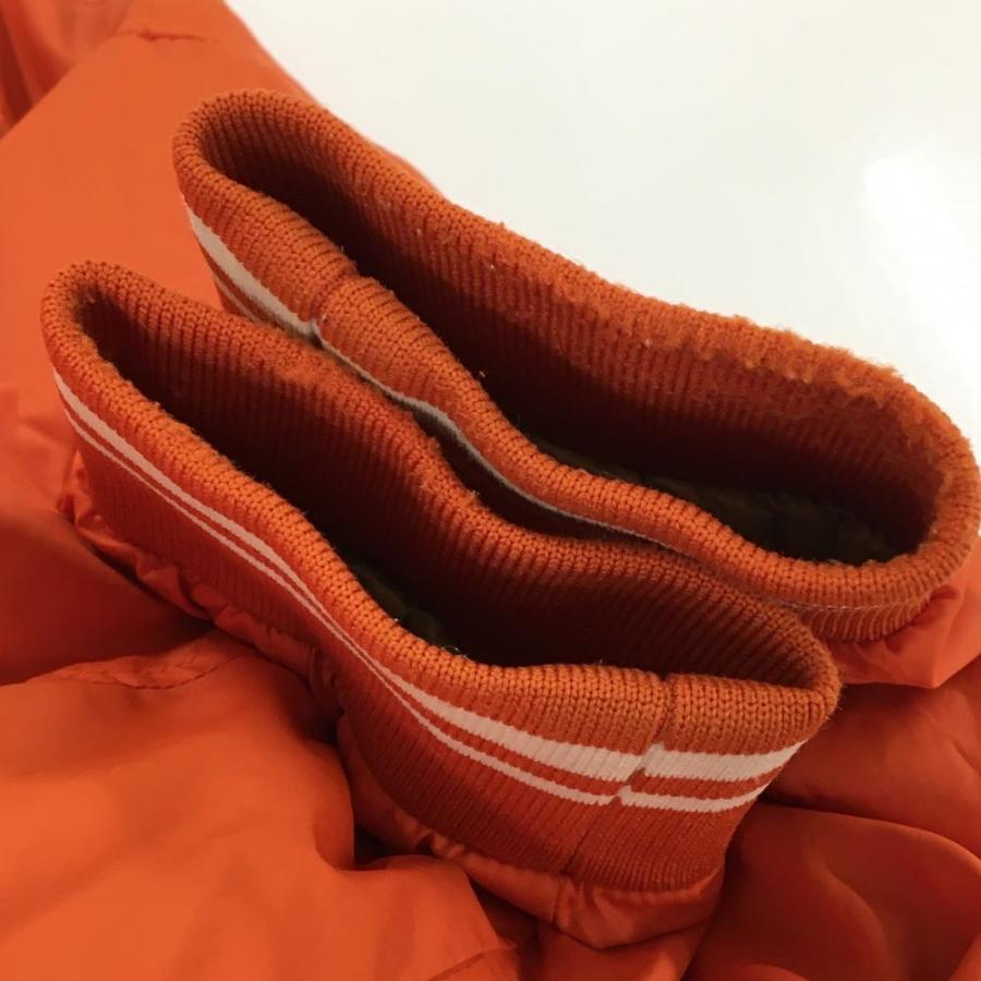 PEARLY GATES（パーリーゲイツ） 中綿リバーシブルスニード オレンジ