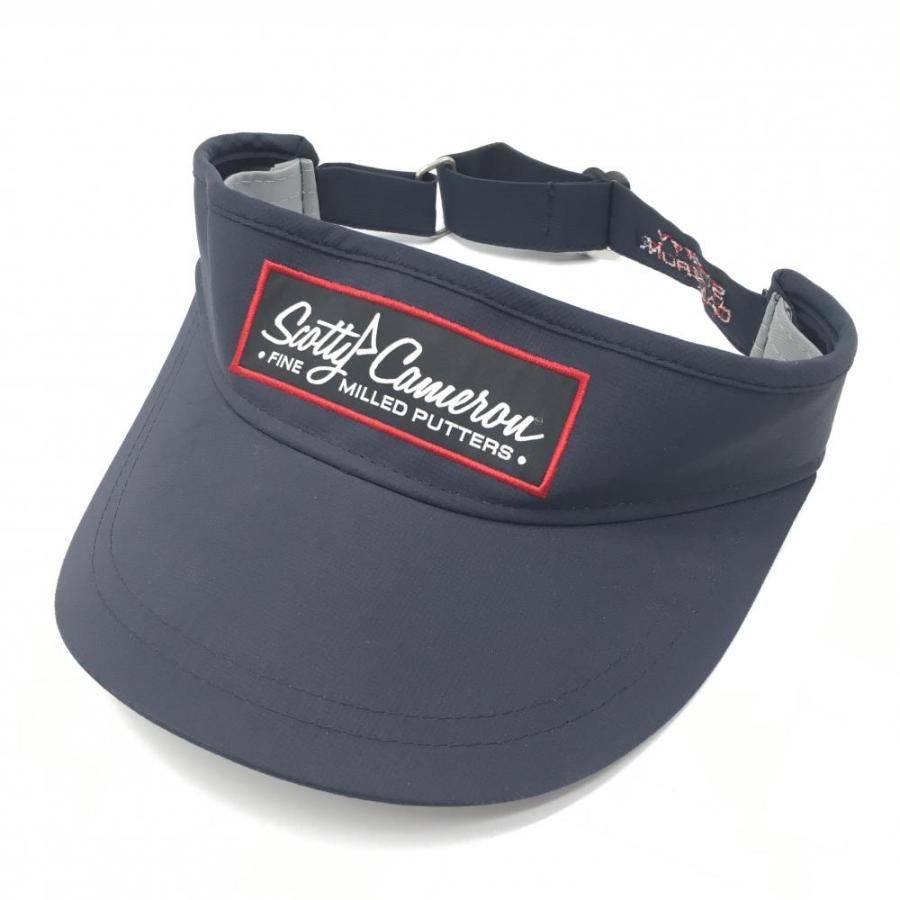 SCOTTY CAMERON スコッティキャメロン サンバイザー ネイビー