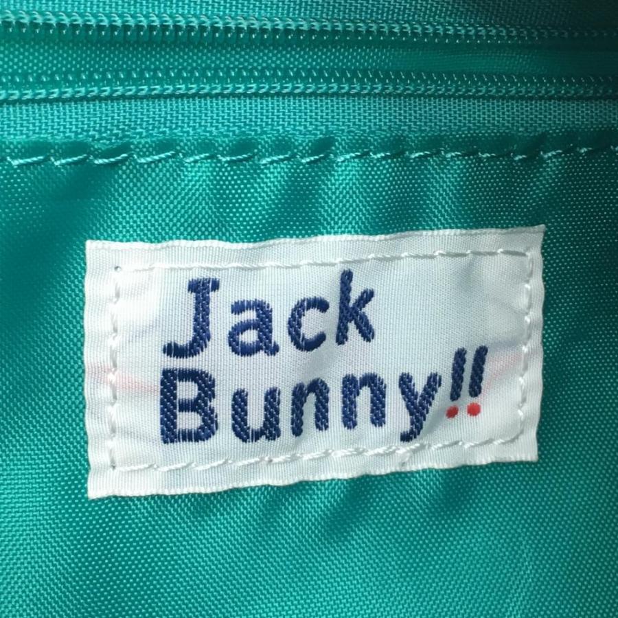 Jack Bunny!!（ジャックバニー） ロッカーバッグ 白×ネイビー×イエロー
